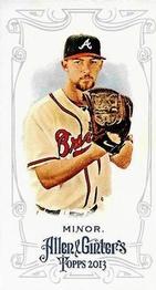 2013 Topps Allen & Ginter - Mini A & G Back #106 Mike Minor Front