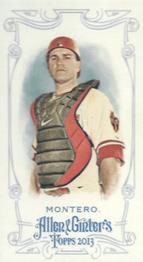 2013 Topps Allen & Ginter - Mini A & G Back #129 Miguel Montero Front