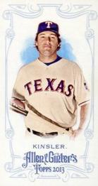 2013 Topps Allen & Ginter - Mini A & G Back Red #NNO Ian Kinsler Front