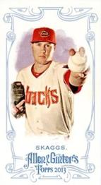 2013 Topps Allen & Ginter - Mini A & G Back Red #NNO Tyler Skaggs Front