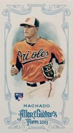 2013 Topps Allen & Ginter - Mini A & G Back Red #NNO Manny Machado Front