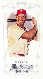 2013 Topps Allen & Ginter - Mini A & G Back Red #NNO Ben Revere Front