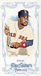 2013 Topps Allen & Ginter - Mini A & G Back Red #NNO Jim Rice Front