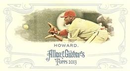 2013 Topps Allen & Ginter - Mini A & G Back Red #NNO Ryan Howard Front