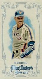 2013 Topps Allen & Ginter - Mini A & G Back Red #NNO Dwight Gooden Front