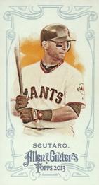 2013 Topps Allen & Ginter - Mini A & G Back Red #NNO Marco Scutaro Front