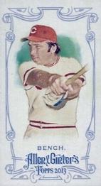 2013 Topps Allen & Ginter - Mini A & G Back Red #NNO Johnny Bench Front