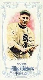 2013 Topps Allen & Ginter - Mini A & G Back Red #NNO Ty Cobb Front