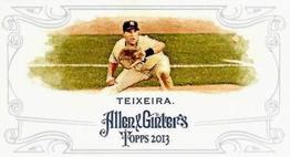 2013 Topps Allen & Ginter - Mini A & G Back Red #NNO Mark Teixeira Front