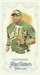 2013 Topps Allen & Ginter - Mini A & G Back Red #NNO Yoenis Cespedes Front