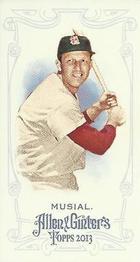 2013 Topps Allen & Ginter - Mini A & G Back Red #NNO Stan Musial Front