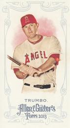 2013 Topps Allen & Ginter - Mini A & G Back Red #NNO Mark Trumbo Front