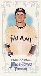 2013 Topps Allen & Ginter - Mini A & G Back Red #NNO Jose Fernandez Front