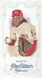 2013 Topps Allen & Ginter - Mini A & G Back Red #NNO Johnny Cueto Front