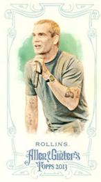 2013 Topps Allen & Ginter - Mini A & G Back Red #NNO Henry Rollins Front