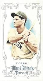 2013 Topps Allen & Ginter - Mini No Card Number #NNO Bobby Doerr Front