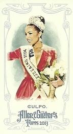 2013 Topps Allen & Ginter - Mini No Card Number #NNO Olivia Culpo Front