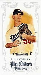 2013 Topps Allen & Ginter - Mini No Card Number #NNO Chad Billingsley Front