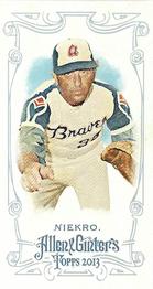 2013 Topps Allen & Ginter - Mini No Card Number #NNO Phil Niekro Front