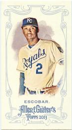 2013 Topps Allen & Ginter - Mini No Card Number #NNO Alcides Escobar Front