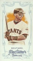 2013 Topps Allen & Ginter - Mini No Card Number #NNO Marco Scutaro Front