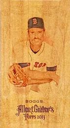 2013 Topps Allen & Ginter - Mini Wood #181 Wade Boggs Front