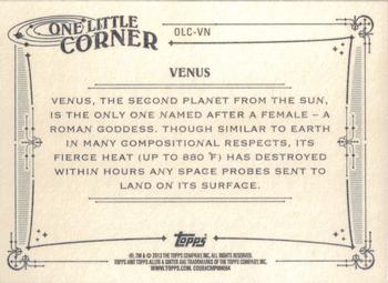 2013 Topps Allen & Ginter - One Little Corner #OLC-VN Venus Back