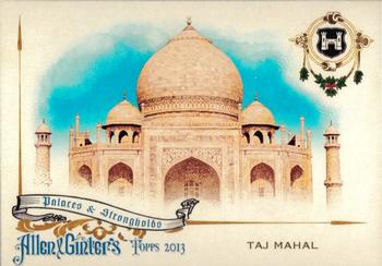 2013 Topps Allen & Ginter - Palaces and Strongholds #PS-TM Taj Mahal Front