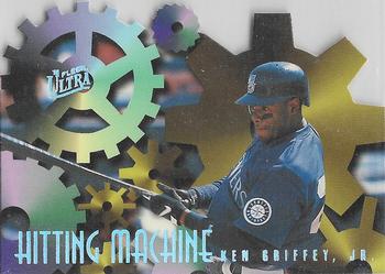 1996 Ultra - Hitting Machines #4 Ken Griffey, Jr. Front