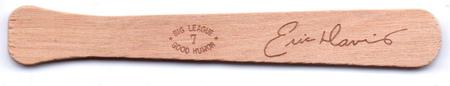 1990 Good Humor Big League Ice Cream Bats #7 Eric Davis Front