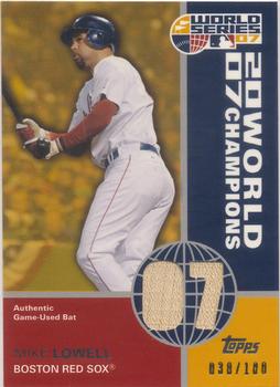 2008 Topps - World Champion Relics #WCR5 Mike Lowell Front