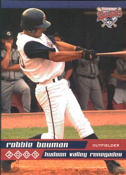2005 Grandstand Hudson Valley Renegades #3 Robbie Bouman Front