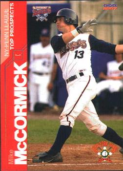 2007 Choice New York-Penn League Top Prospects #19 Mike McCormick Front