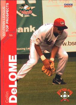 2007 Choice New York-Penn League Top Prospects #7 Collin DeLome Front