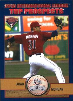2013 Choice International League Top Prospects #18 Adam Morgan Front