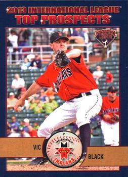 2013 Choice International League Top Prospects #5 Victor Black Front