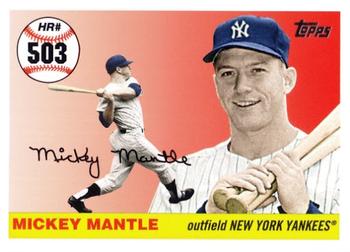 2008 Topps - Mickey Mantle Home Run History #MHR503 Mickey Mantle Front