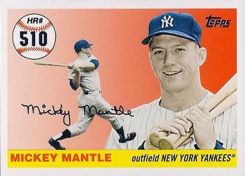 2008 Topps - Mickey Mantle Home Run History #MHR510 Mickey Mantle Front