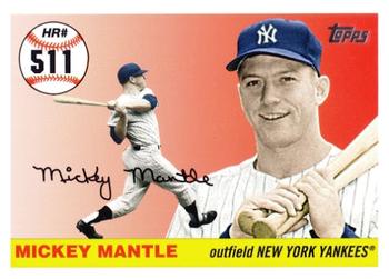 2008 Topps - Mickey Mantle Home Run History #MHR511 Mickey Mantle Front