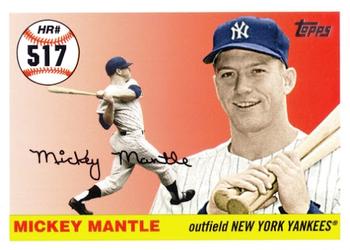 2008 Topps - Mickey Mantle Home Run History #MHR517 Mickey Mantle Front
