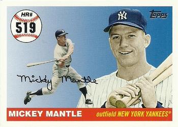 2008 Topps - Mickey Mantle Home Run History #MHR519 Mickey Mantle Front