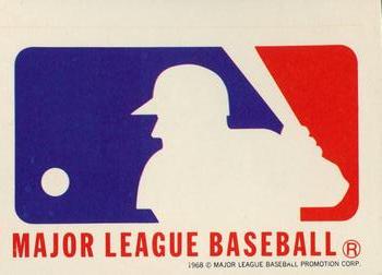 1977 Fleer Grand Slam Hi-Gloss Stickers #NNO Major League Baseball Logo Front