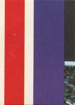 1978 Fleer Grand Slam Hi-Gloss Stickers #NNO St. Louis Cardinals Team (White) Back