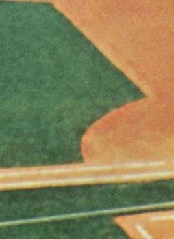 1978 Fleer Grand Slam Hi-Gloss Stickers #NNO St. Louis Cardinals Monogram Back