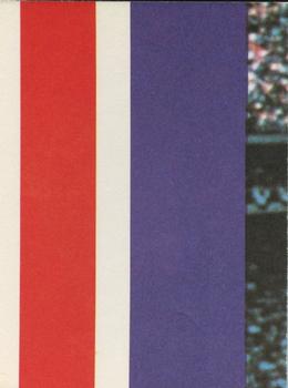1978 Fleer Grand Slam Hi-Gloss Stickers #NNO Texas Rangers Team (Blue) Back