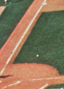 1978 Fleer Grand Slam Hi-Gloss Stickers #NNO Los Angeles Dodgers Monogram Back