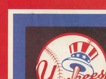 1979 Fleer Grand Slam Hi-Gloss Stickers #NNO Atlanta Braves Team (Yellow) Back