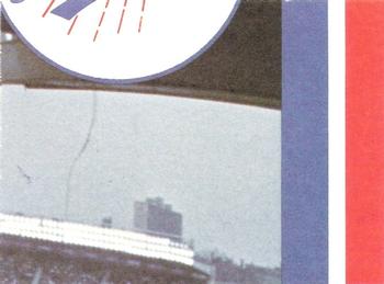 1979 Fleer Grand Slam Hi-Gloss Stickers #NNO Boston Red Sox Monogram Back