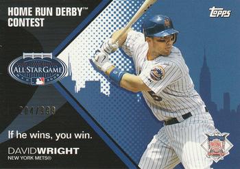 2008 Topps - Home Run Derby Contest #NNO David Wright Front