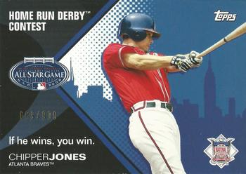 2008 Topps - Home Run Derby Contest #NNO Chipper Jones Front